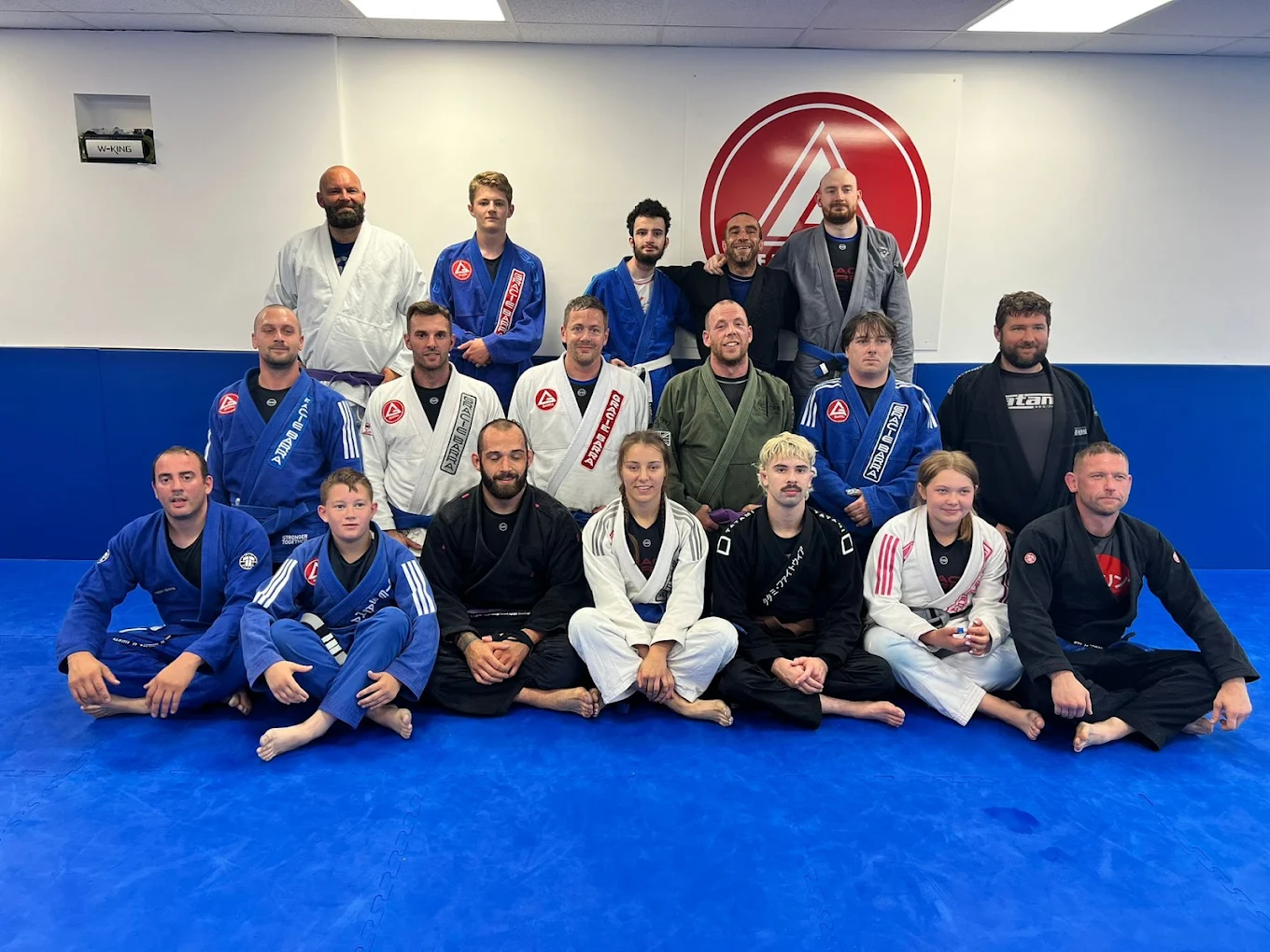 Aftermath BJJ Knowle - group photo after training