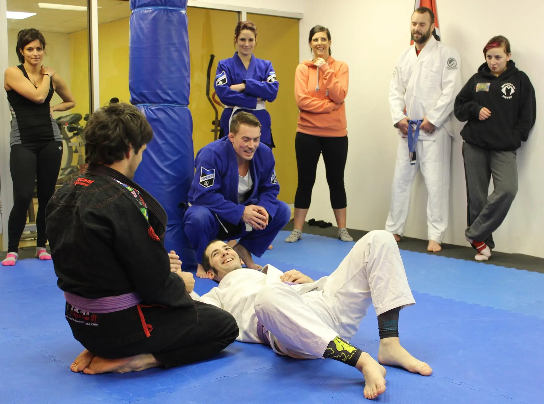Artemis BJJ Central - main training area